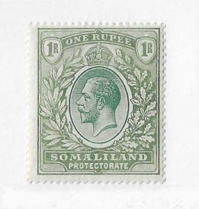 British Somaliland Sc #60 1r green OG VF