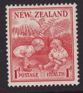 New Zealand #B13 - MLH - 1938 Semi-Postal - Children Playing