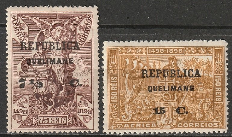 Quelimane 1913 Sc 14,16 MH*