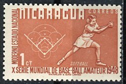 Nicaragua; 1949: Sc. # 717: */MH Single Stamp