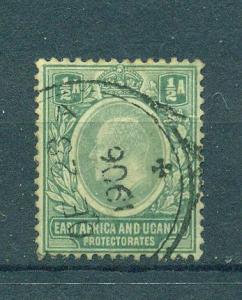 East Africa & Uganda Protect. sc# 17 (3) used cat val $3.75