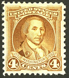 U.S. #709 MINT OG LH 