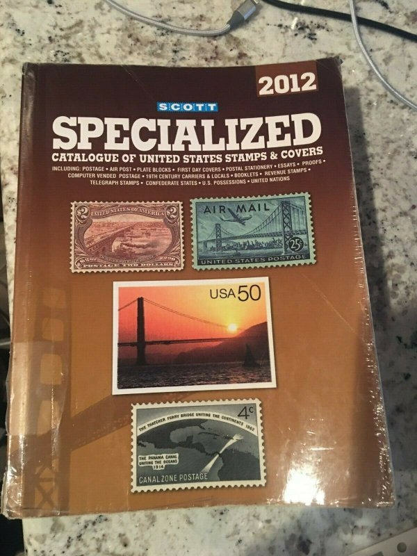 2012 Scott Specialized Catalogue of united states Stamps &covers