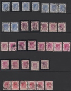 MOMEN: HONG KONG SG #140-162 1938 USED COLLECTION £1,450++ LOT #65439