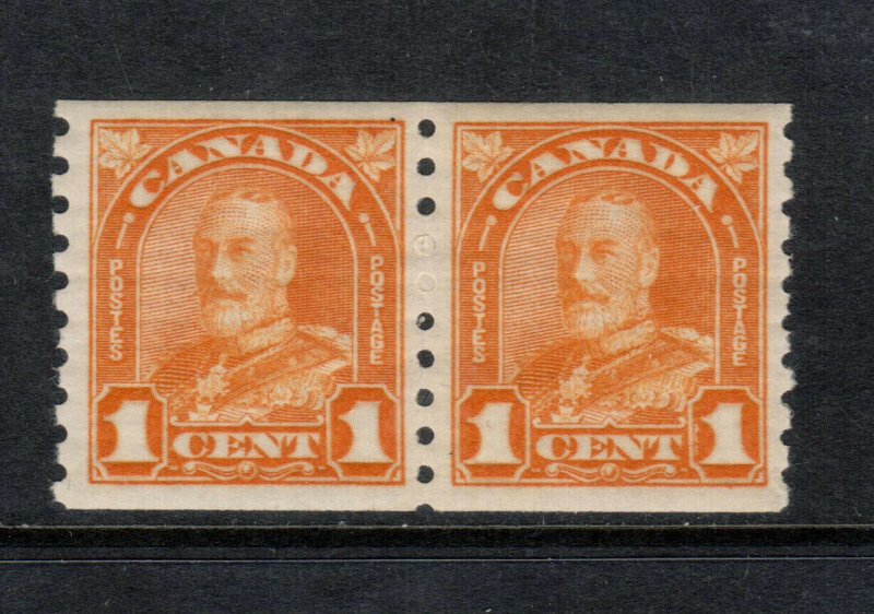 Canada #178 Extra Fine Never Hinged Coil Pair