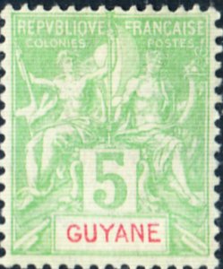French Guyana #36 MH