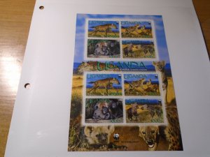 Uganda  #  1892e    MNH  Wild Animals