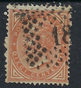 Italy 27 Used 1863 issue (ak3381)