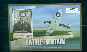 Solomon Islands #1156 (2010 Battle of Britain Spitfire sheet) VFMNH CV $11.50