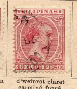 Philippines 1894 Early Issue Fine Mint Hinged 10c. NW-238233