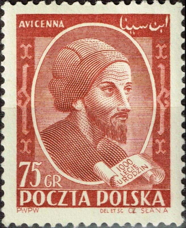 Poland 1952 MNH Stamps Scott 558 Avicenna Ibn Sina Medicine Astronomy Science