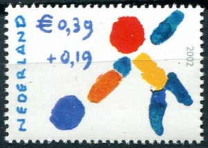 Netherlands Sc#B737c MNH, 39c+19c multi, Children Stamps 2002 (2002)