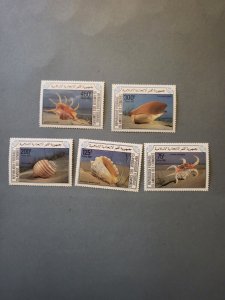 Stamps Comoro Scott #609-13 nh