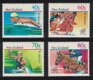 New Zealand Olympic Games Seoul 4v 1988 MNH SG#1475-1478