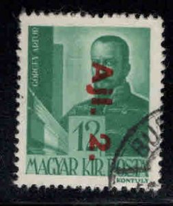 Hungary Scott F2  used  Registration overprint stamp 1946
