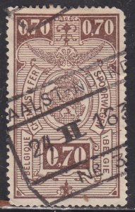 Belgium Q147 Parcel Post & Railway Stamps 1924