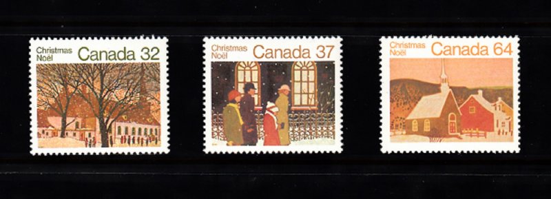 CANADA SC# 1004-1006 CHRISTMAS - NOEL - MNH
