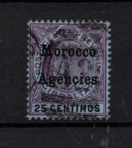 Morocco Agencies KEVII 25C SG27 Fine Used WS36887