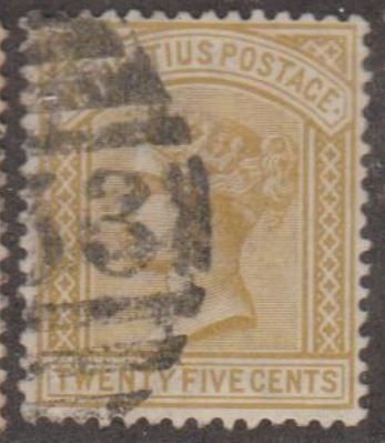 Mauritius Scott #74 Stamp - Used Single