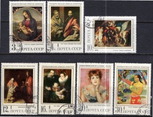 Russia 1970: Sc. # 3802-3808: Used CTO Cpl. Set +