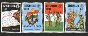 Seychelles 409-412 MNH