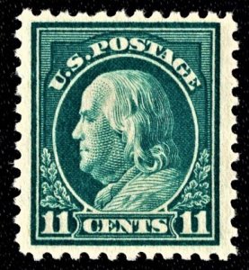 US 511 MNH VF 11 Cent Light Green