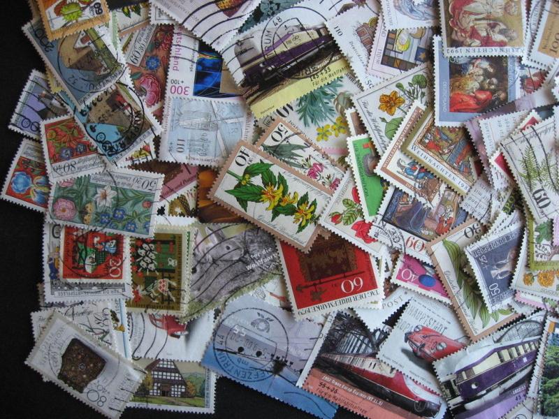 WEST GERMANY collection 265 different semi postals with modern,HV, mixed cond