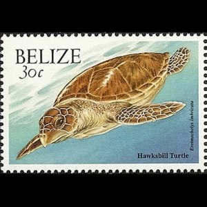 BELIZE 2000 - Scott# 1123 Hawksbill Turtle 30c NH