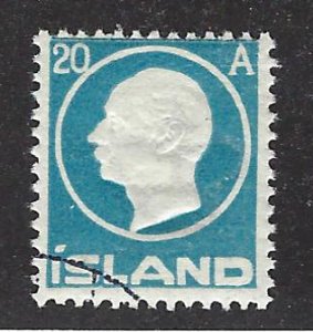 Iceland SC#94 Used Fine SCV$20.00...Fill key spots!