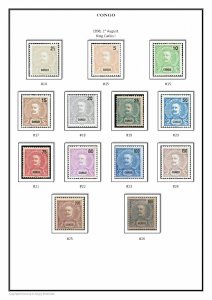 Portuguese Colonies and Territories 1868-2018  (5 albums) PDF STAMP ALBUM PAGES