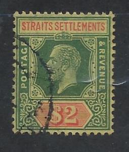 STRAITS SETTLEMENTS SC# 200 F-VF U 1921