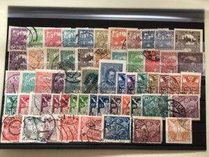 Czechoslovakia mounted mint or used stamps Ref A8549