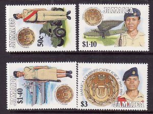 Jamaica-Sc#788-91- id7-Unused NH set-Cadets-1993-