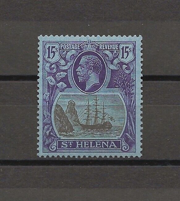 ST HELENA 1922/37 SG 113 MLH Cat £1100