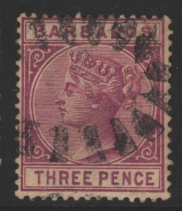 Barbados Sc#63a Used