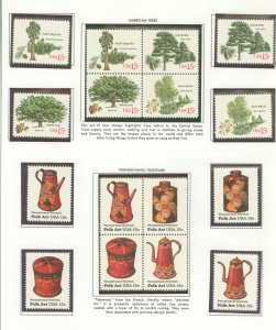 United States #1764-1778 Mint (NH) Single (Complete Set) (Art) (Flora)
