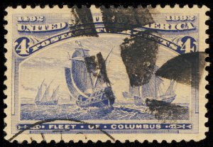 U.S. COLUMBIAN ISSUE 233  Used (ID # 115442)