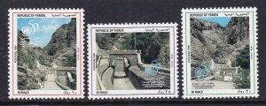 Yemen 664-666 MNH VF