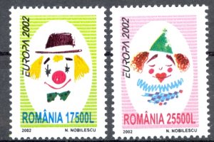 Romania Sc# 4520-4521 MNH 2002 Europa