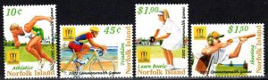 Norfolk Island #779-82 MNH CV $7.25 (X273)