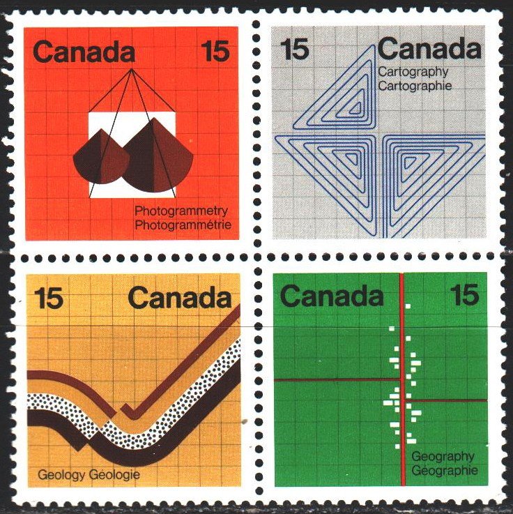 Canada. 1972. 502x-5x. Earth science. MNH.