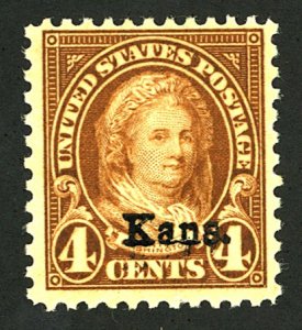 U.S. #662 MINT OG LH