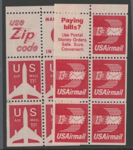 United States #C78A-C79A Mint (NH) Multiple