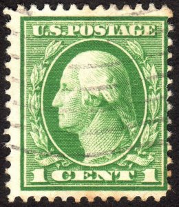 1912, US 1c, Washington, Used, Sc 405