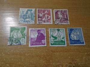 Portugal  #  605/607-10/613  used
