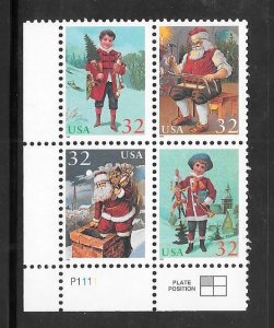 #3004-07 MNH Plate Block