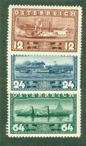 AUSTRIA 382-4 MNH CV $14.50 BIN $8.50