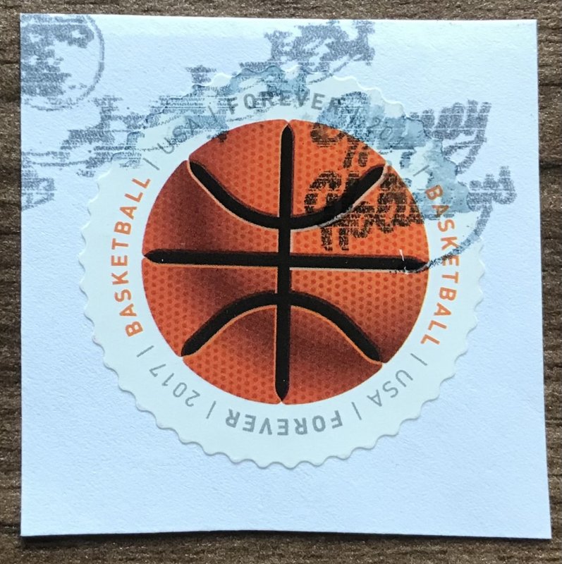 US Used #5208 Single OP Basketball SCV $.40