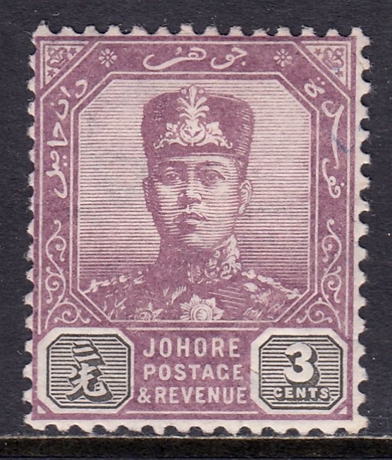 Malaya (Johore) - Scott #78 - MH - SCV $10.00