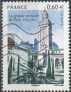 France 4169 (used) 60c Great Mosque of Paris (2012)